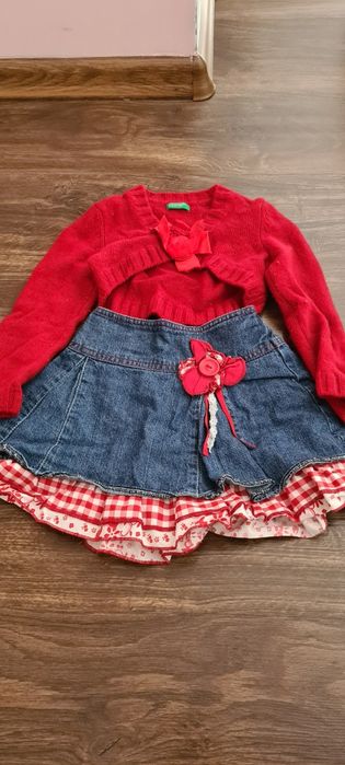 Paka ubrań 24 rzeczy 80cm  86cm