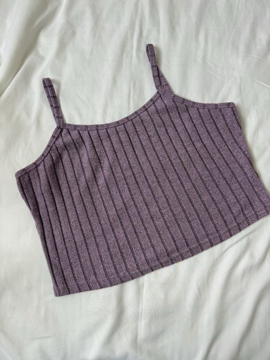 Fioletowy top shein