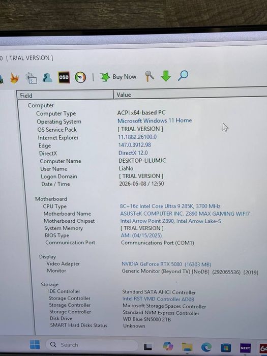 NOWY PC: RTX 5080 / Intel Ultra 9 285K / NZXT H9 Elite – W FOLII!