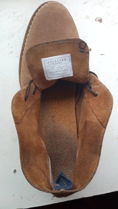 Продам туфли натуральный замш