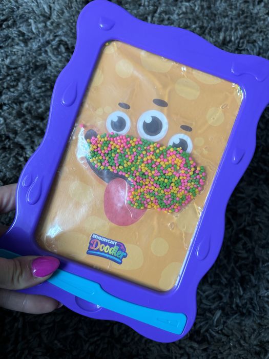 Eppe Slimy Doodler Sensoryczna Tabliczka Kreuj i baw sie pomarańczowa