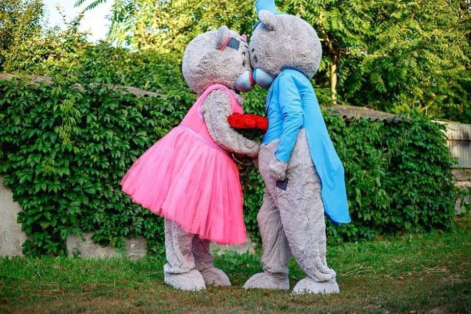 Ростові ляльки Ведмедики Тедді Аніматори Для свята