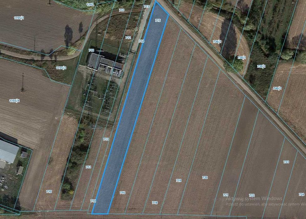 Działka Inwestycyjna 4800m2 Buk pod fotowoltaike z gotową umową