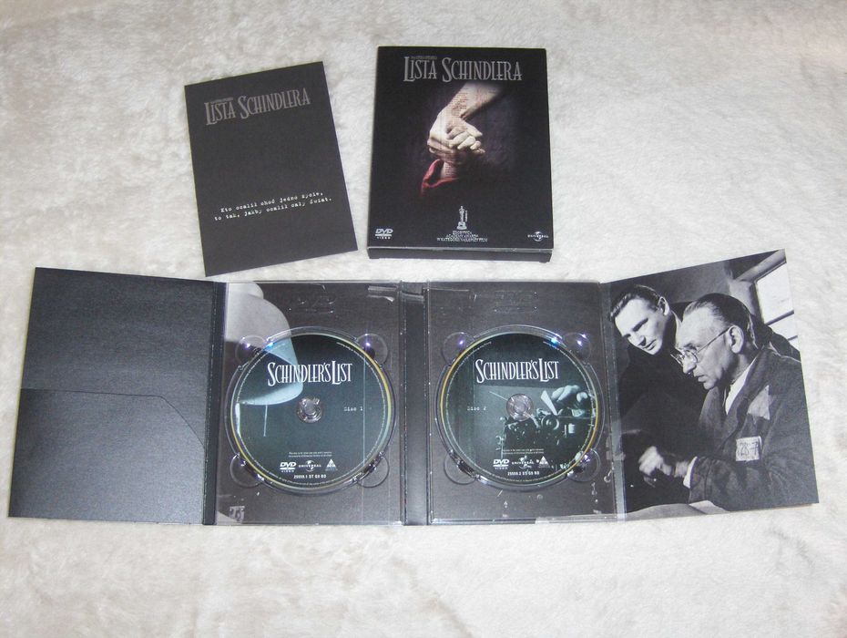 Lista Schindlera Wydanie DVD 2-dyskowe