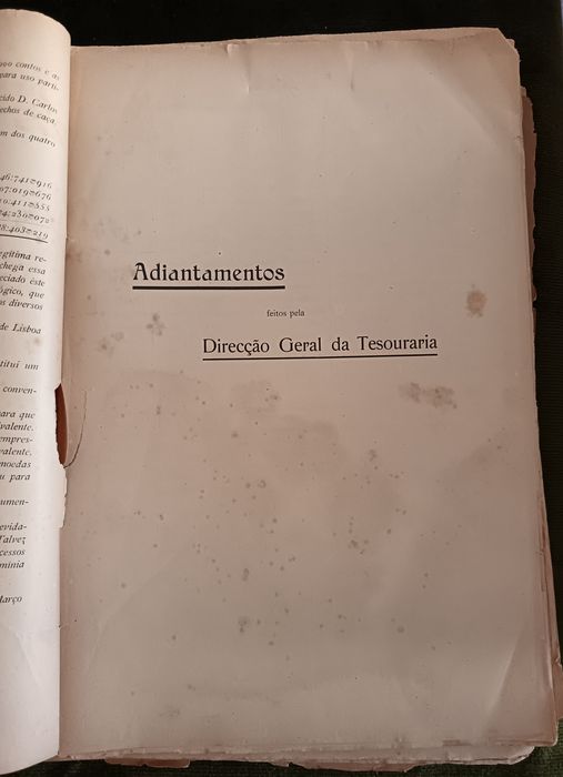 Adiantamentos família real