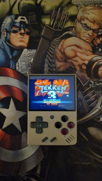 Ретро консоль Miyoo Mini+ чохол ,флешка и игры