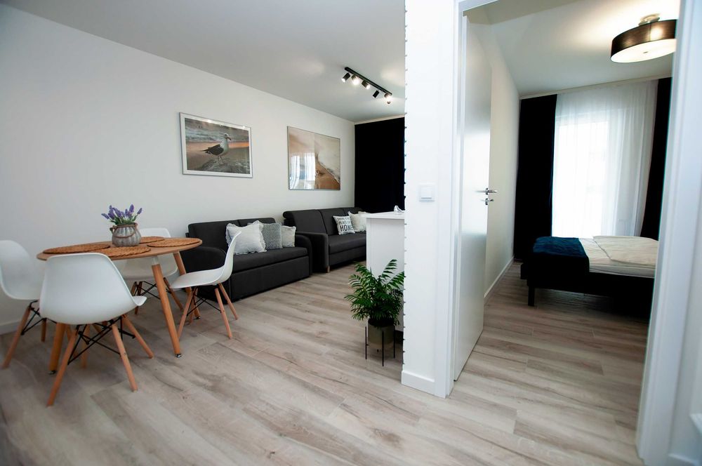 Apartament 2 pokojowy - 30 m. do morza / 4 - 6 osób  WIDOK NA MORZE