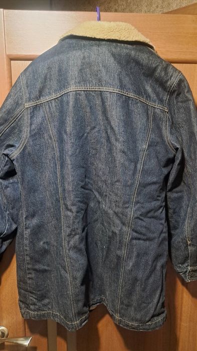 Джинсовка GAP тепла, довга