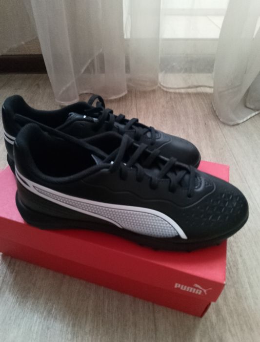Футзалки чорні пума 23см