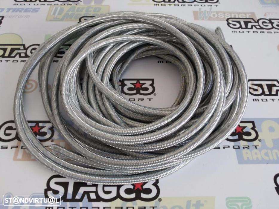 Tubo em Malha de Aço para Gasolina 8mm (An6) Escort Mk1 Capri Ford E30