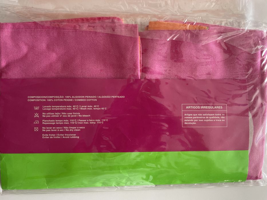 Capa de edredon e fronhas Agatha Ruiz de La Prada, para cama de casal