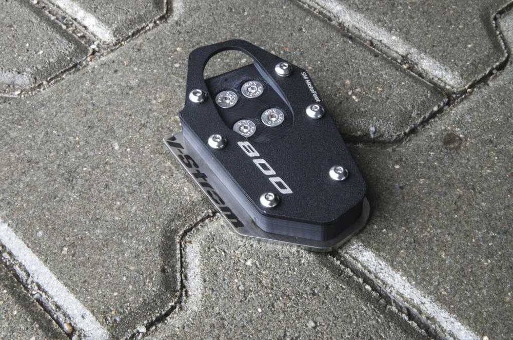 Poszerzenie stopki Suzuki DL800