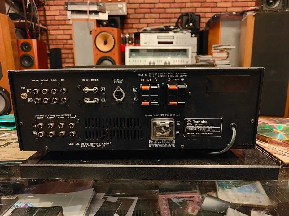 TECHNICS SU-8600 ! Porządny wzmacniacz VINTAGE