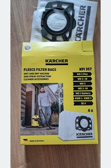 Мешки для пылесоса,одноразовые,karcher