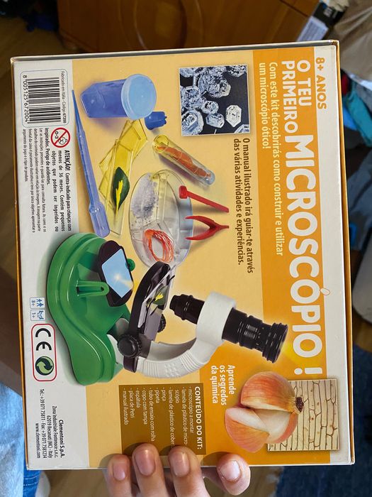 Microscópio (esta como novo)