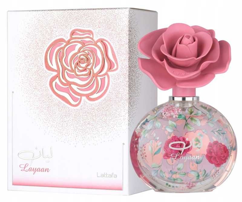 Lattafa Layaan 75ml EDP Woda Perfumowana Dla Kobiet Perfumy Zapach Damski