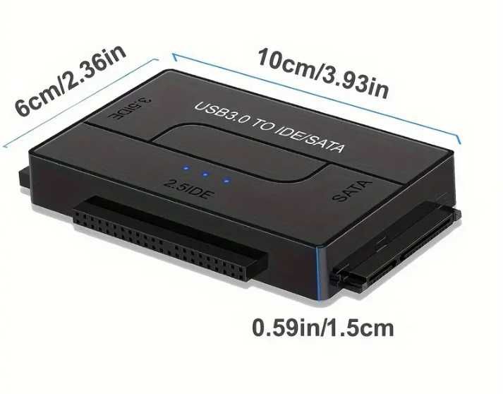 Переходник/адаптер для HDD 2.5/3.5 SATA/IDE на USB 3.0