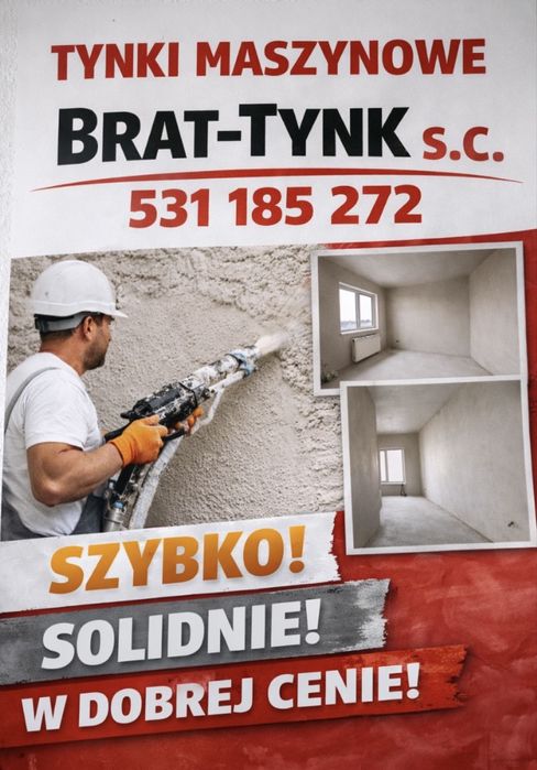 Tynki maszynowe SOLIDNIE !