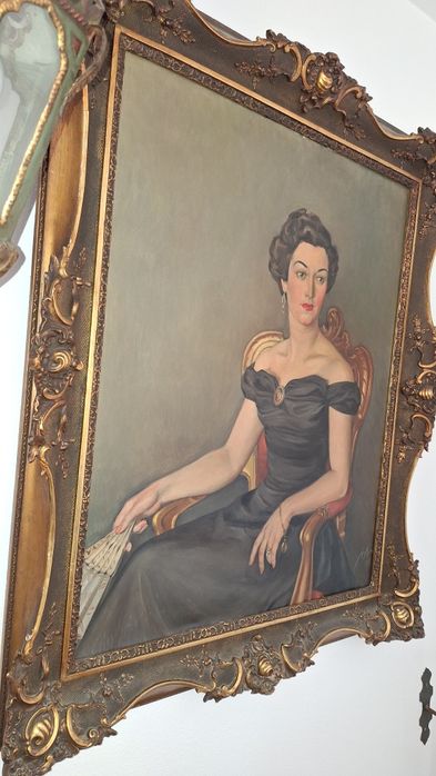 Óleo sobre Tela - Álvaro Duarte de Almeida (*1909 +1972)