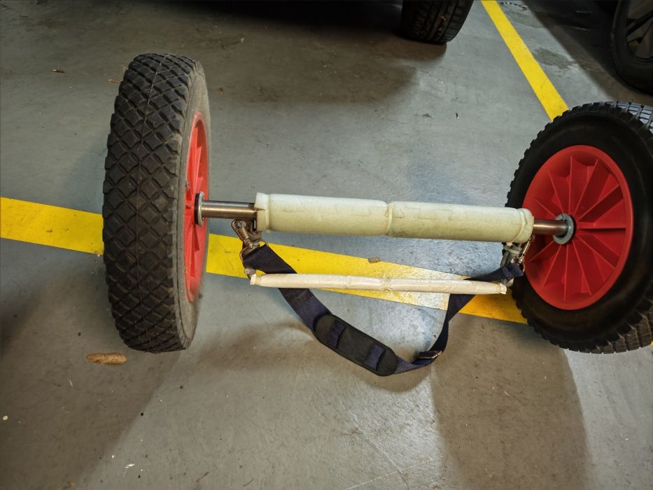 Carro transporte de pranchas SUP paddle