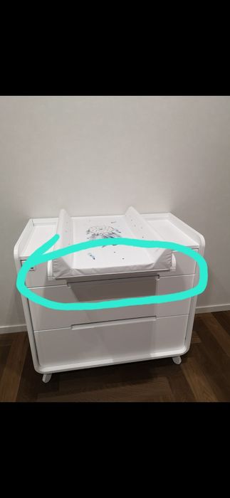 Накладка - пеленатор на комод tweeto