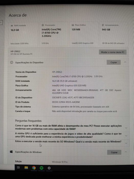 Computador completo recondicionado