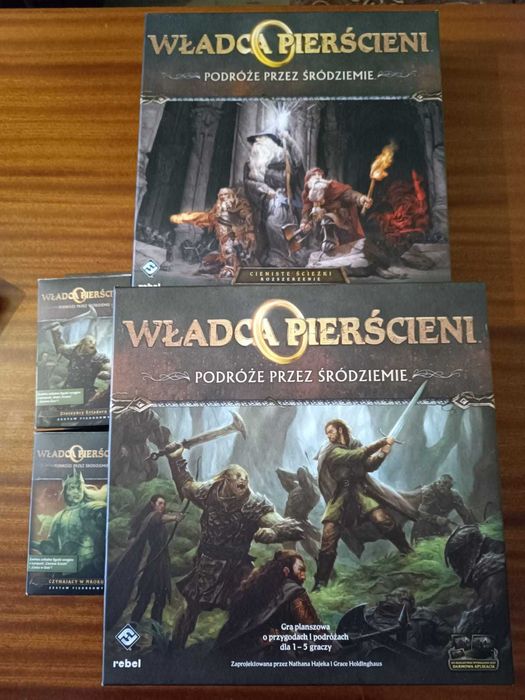 Władca Pierścieni Podróże przez Śródziemie - zestaw