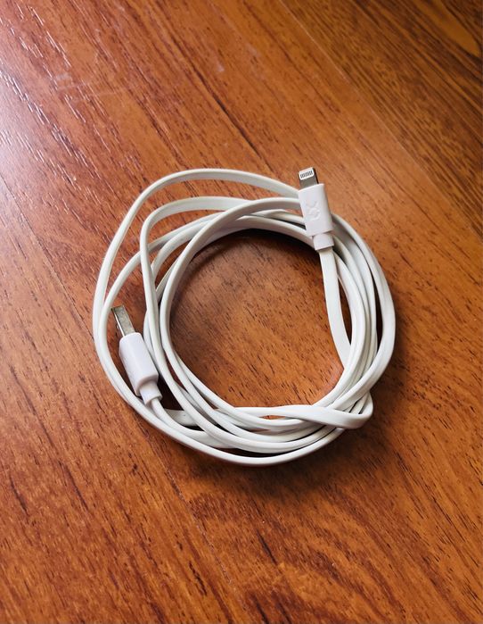 Kabel USB Lighting do iPhone, iPad USB-A  Biały 1,8m