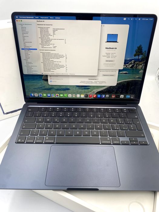 Apple MacBook Air 13“ M4 16/256GB Midnight (MW123) 2025