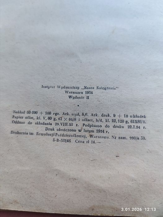 Unikat Porazińska Bajdurki z 1954
