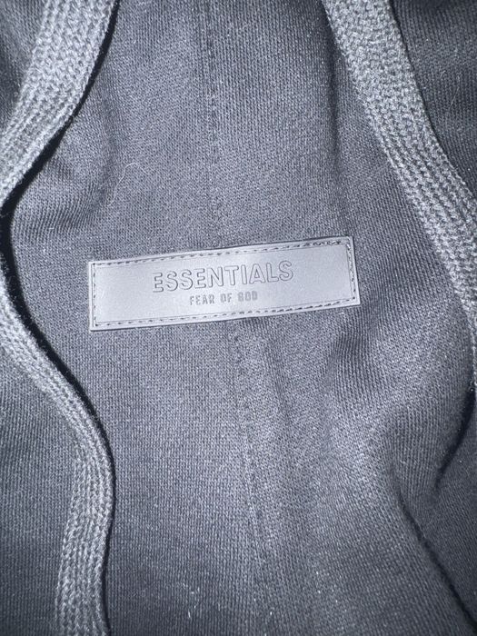 Essentials  sweatpants black slim dresy fear of god