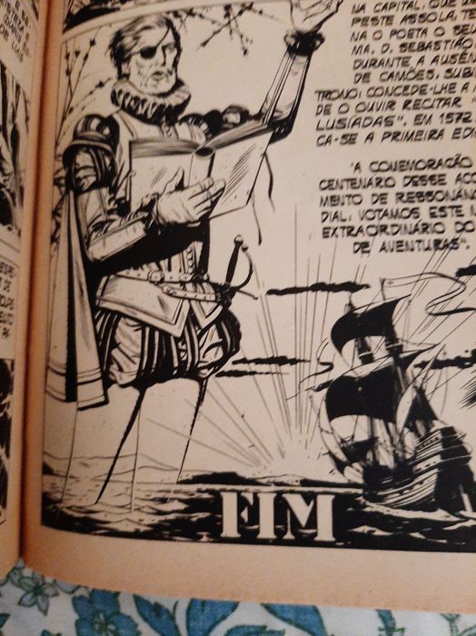 Álbum de BD Camões-A sua vida Aventurosa, 1972