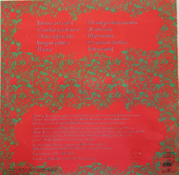 Radio Futura - - - - - Veneno En La Piel - - - - - LP