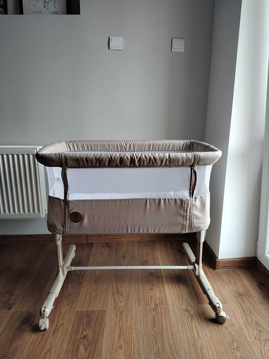 Łóżeczko dostawne Lionelo Aurora Beige