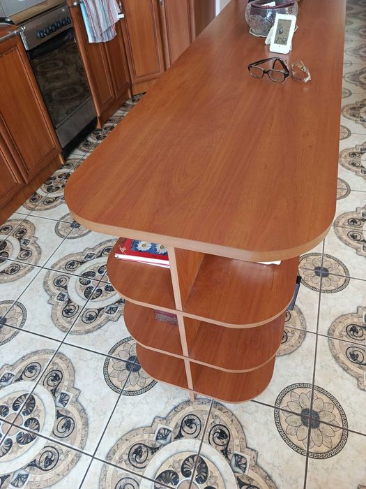 Szafki kuchenne z dużym blatem 220 cm x 60 cm