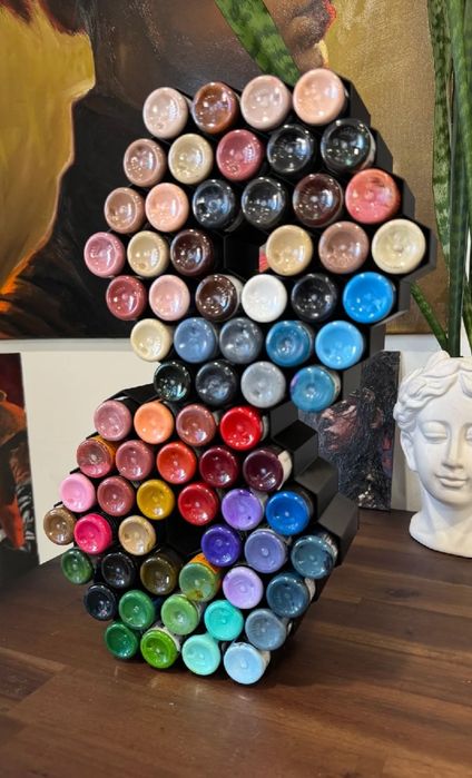 Expositor/ organizador de tintas tattoo