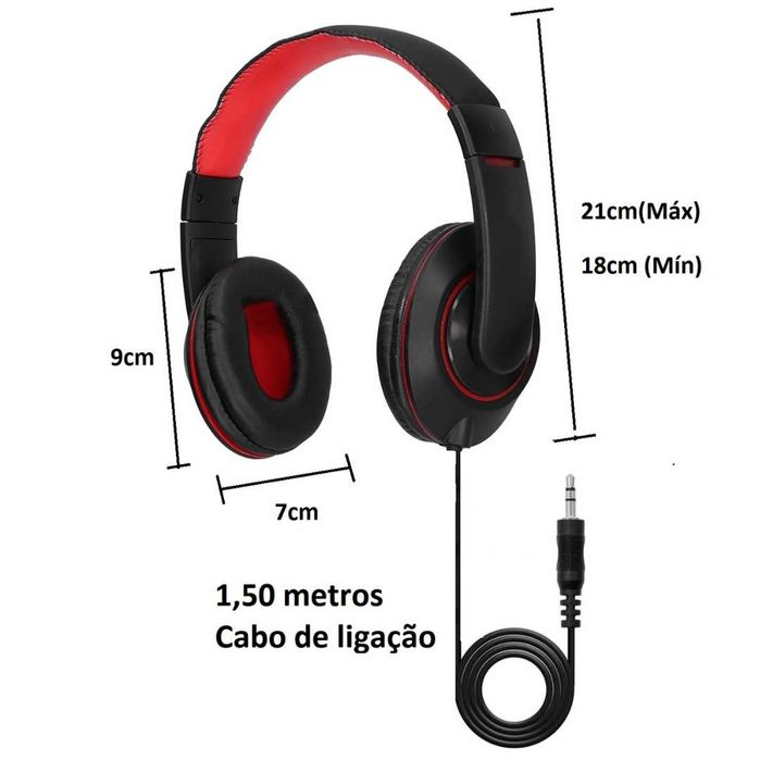 HeadPhones para o Computador - Novo e com Garantia