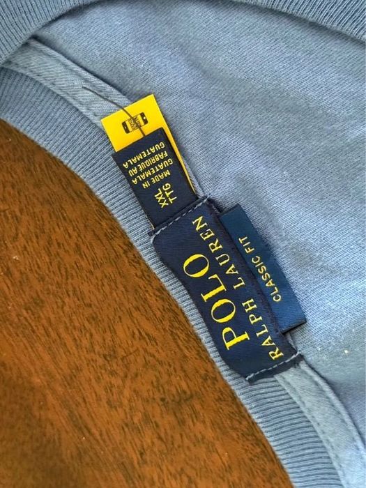 Polo Ralph Lauren T-shirt Classic Fit – Azul – Tamanho xxl