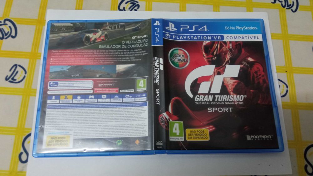 Uncharted "Legado perdido" e GT Sport PS4 (em português)