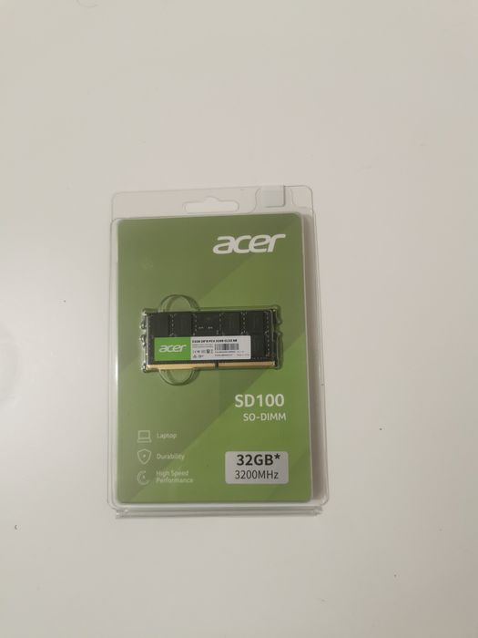 Pamiec RAM ACER 32GB do laptopa