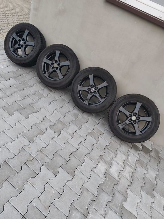 Alufelgi 16 Borbet 5×112  ET39 + opony 215/60 R16