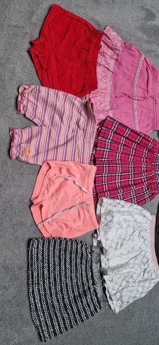 Spódnice i spodenki dla dziewczynki rozm 98cm