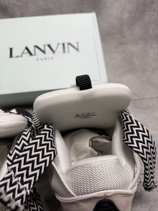 Кроссовки Lanvin Curb White/Beige , Ланвин , 43 , 44