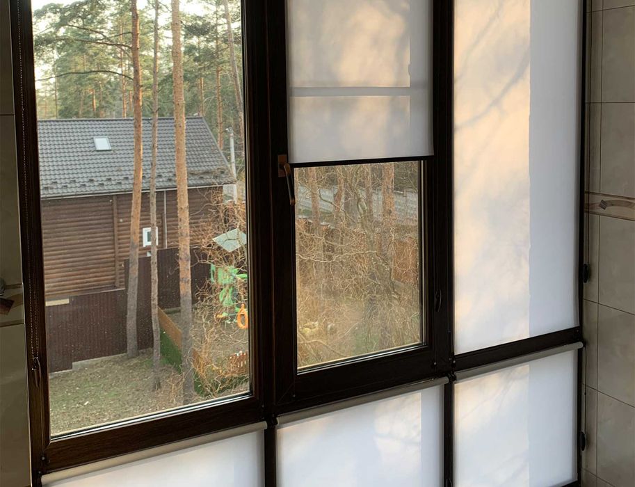 Рулонные шторы. Монтаж или отправка за 1 день . Жалюзи день ночь OJ02