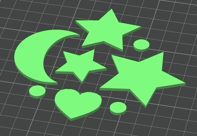 Estrelas que brilham