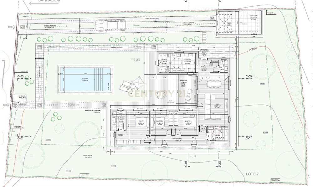 Moradia Térrea com Piscina junto à Barragem de Montargil – Foros do Mo