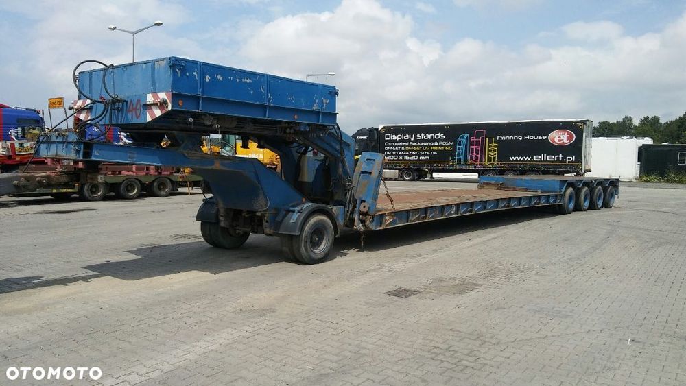 Goldhofer Naczepa niskopodwoziowa Goldhofer Tiefbett 4+1  Oficjalny dealer MAX TRAILER w Polsce