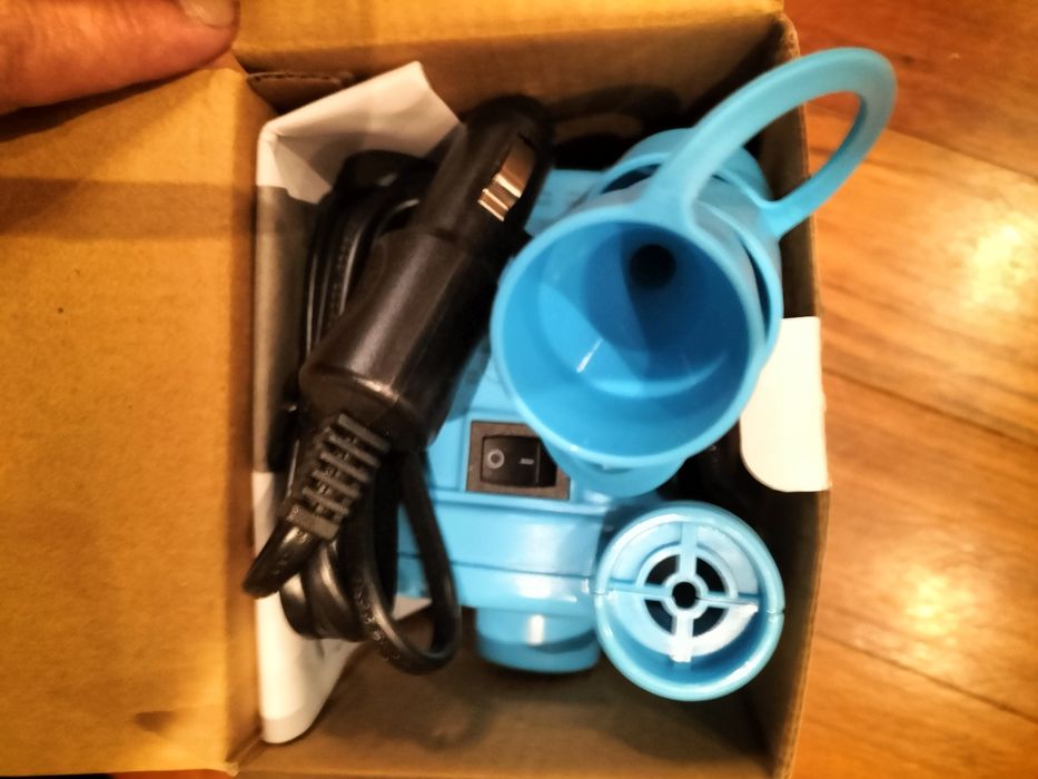 Bomba de ar para isqueiro de carro