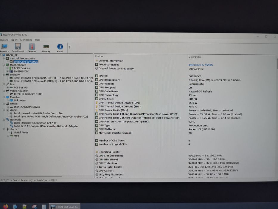 Sprzedam Mini ITX, Mini PC i5-4590/6GB RAM/128 mSATA SSD