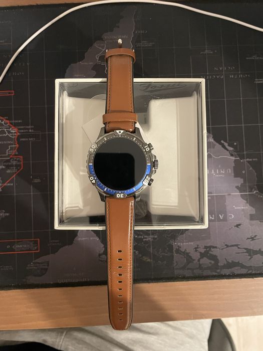 Fossil gen 5 Garrett HR Blue smartwatch